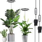 LORDEM Grow Light for Indoor Plants, Full Spectrum 6.3in Plant Light by LORDEMLEDPlantGrowLight
