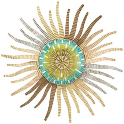 Regal Art & Gift Large Metal Sun Wall Decor, Indoor & Outdoor Sunburst Art by REGALARTGIFT