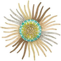 Regal Art & Gift Large Metal Sun Wall Decor, Indoor & Outdoor Sunburst Art by REGALARTGIFT