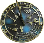 NauticalMart Brass Sundial Kiss of The Sun by NauticalMart