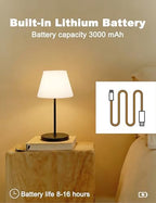 WEILAILUX Small Outdoor Table Lamp, Shower Lamp Waterproof (Mini Gold) - Image 6