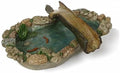 Woodland Knoll Miniature Fairy Garden Tree Bridge Pond MG283 by Marshall