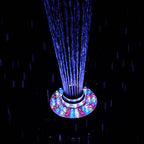 Alpine Corporation FTC102 | Floating Spray Fountain with 48 Color-Changing LED Lights & 398 GPH Pump — Decorative Outdoor Water Feature for Ponds or Pools — Black - Image 5