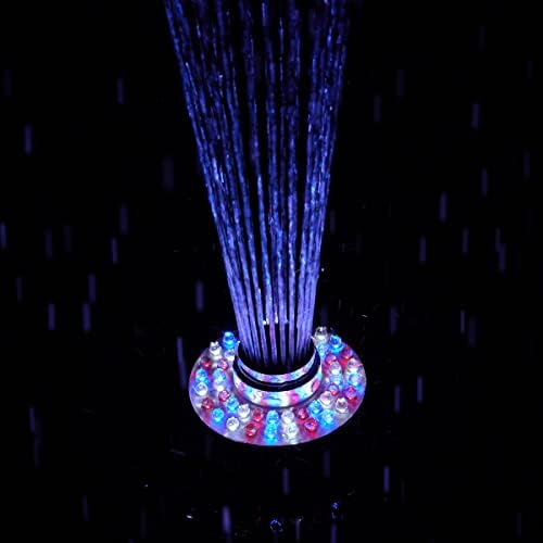 Alpine Corporation FTC102 | Floating Spray Fountain with 48 Color-Changing LED Lights & 398 GPH Pump — Decorative Outdoor Water Feature for Ponds or Pools — Black - Image 5