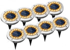 Solar Ground Lights, Solar Lights Outdoor Disk Underground Lamp,for Patio Pathway Lawn Yard - Image 2