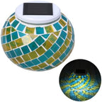 Mipcase Solar Light Glass Ball for Outdoor Christmas Garden Decorations by Mipcase