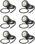Low Voltage Pond Lights 6PK Landscape Lighting Submersible Light 2900K Warm White 5.4W 135 Lumens Underwter Lights Floodlight with 15FT Wire for Swimming Pool, Fountain, Pond by LLLIGHTINGLIVING