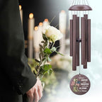 36/45inch Personalized Wind Chimes Memorial for US Veteran - Image 3