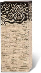 ARCVOX Oriental Architecture Columns & Pedestal, Floor Ornaments Plant Stand, Flower Pot Holder for Garden Backyard, Miniature Pillars Landscape Decor (Size : 27.5in) by Unknown