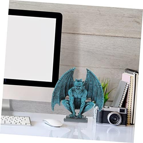 Gothic Resin Statue with Wings Unique Garden Decor for Lawn and Home Multipurpose Demon Figurine for Outdoor and Indoor Display Holidays and Special Occasions - Image 7