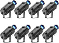 Mini LEKO Profile Stage Spotlights, 150W RGB COB Lights, Zoom Control & DMX512 Par Ellipsidal Lights, 7CH Manual Focus LED Spotlight for Show Stage Performance Event, 8 Pack by FANCYBLING
