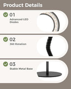 Bamworld Grow Lights for Indoor Plants, 2 Head Full Spectrum Plant Lights - Image 7