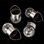SUNWIND Hanging Solar Ball Lights Outdoor - 8 Pack Auto Color Changing Cracked Glass Decorative Garden Lights Hanging Solar Lanterns for Yard, Patio, Fence, Tree, or Holiday Decoration(Multi-Color) - Image 7