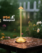 Portable Led Cordless Lamp Table Light 2 Pack, Rechargeable 6000mAh Battery Outdoor Table Lamp for Dinning Restaurant Patio Bedroom Camping, IP54 Waterproof, Dimmable - Image 6