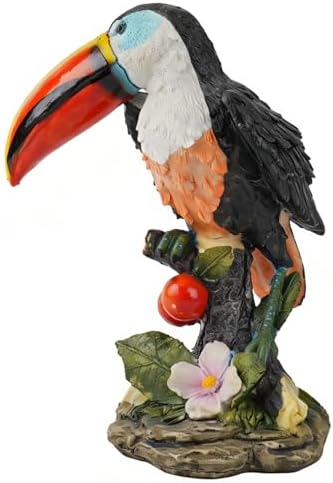 Outdoor Toucan Statue for Garden, Yard & Flower Bed Decor - Image 4