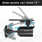 Solar Motion Lights Outdoor IP67 Waterproof Security Flood Lights 1800LM 3600mAh for Garage, Driveway, Path, Patio, Front Door, Landscape 4 Pack - Image 6