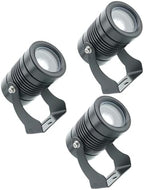 3Pcs Beam Spotlight - Spotlight Led Beam Light - Led Spot Lights, Outdoor Building Exterior Wall Projector Lights, Narrow Beam Spot Light Remote Illumination Spotlight For Building Lighting(Warm White by Unknown