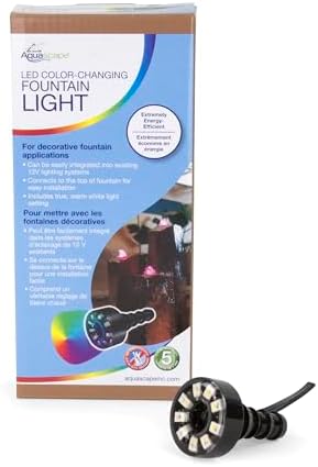 Aquascape Color-Changing LED Fountain Light, Energy-Efficient RGB Diode with White Option, 2-Watt, 84072 - Image 2