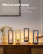 PUSU Cordless Waterproof Table Lamps Set of 2, Brown LED Outdoor Desk Lamp - Image 3