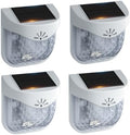 Solar Outdoor Garden Lights, Waterproof LED Deck Lighting 3000K, Gray by Unknown