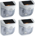 Solar Outdoor Garden Lights, Waterproof LED Deck Lighting 3000K, Gray by Unknown