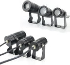 3Pcs Beam Spotlight - Spotlight Led Beam Light - Led Spot Lights, Outdoor Building Exterior Wall Projector Lights, Narrow Beam Spot Light Remote Illumination Spotlight For Building Lighting(Cold White - Image 7