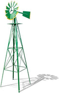 Outvita 8FT Green Metal Ornamental Windmill Weather Vane by Outvita