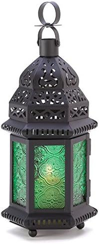 LANTERNS for WEDDINGS Vintage MOROCCAN Style -(Pack of 2) (GREEN) by Unknown