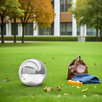 Stainless Steel Garden Mirror Globe Reflective Sphere for Outdoor Decor - Image 6