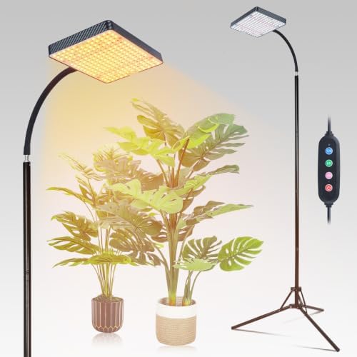 FECiDA 76" Standing Grow Lights for Tall Indoor Plants, Bonsai Tree, 1Head by FECiDAGrowLight