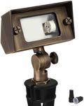 COLOER Cast Brass 12V Low Voltage Flood Light Outdoor Without Bulb(1 Pack) by COLOER