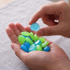 300pcs Glow in Dark Resin Pebbles, for Garden Aquarium - Image 7