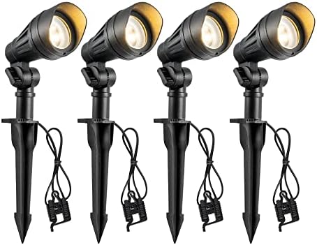 EDISHINE Low Voltage LED Landscape Lights, 3.2W 240LM Waterproof SpotLights by EDISHINE