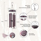 ASTARIN Custom Cardinal Wind Chimes for Loss of Lover Mom Dad, Butterfly Wind Chime Memorial Sympathy Gifts for Remembrance, Windchimes in Memory of a Loved One - Image 3