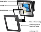 Solar Flood Lights Outdoor 3000K for Porch, Backyard, 2 Pack - Image 3
