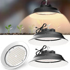 Lightdot Grow Lights for Indoor Plants, 165W 5000K Full Spectrum, with Aluminum Reflector, Hanging Lights for Indoor Growing, Large Tall Plants, Garden, Flowers, Greenhouse - 2Pack by LightdotLighting