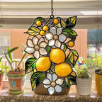 Daisy Lime Tree Branch Acrylic Suncatcher - Image 4