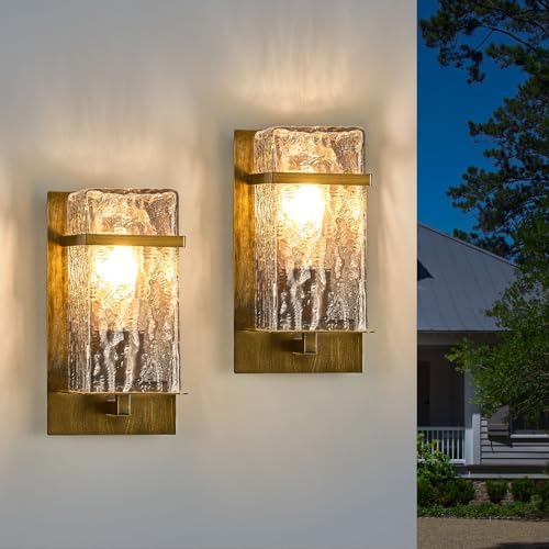 Outdoor Wall Sconce,Vintage Waterproof Exterior Lighting by YAOWSZM