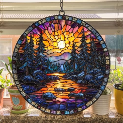 Mountain Range Acrylic Suncatcher - Image 4