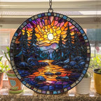 Mountain Range Acrylic Suncatcher - Image 4