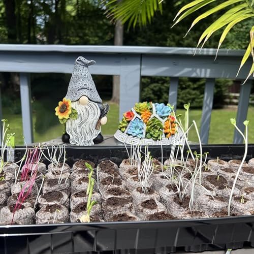 Key Hider Outdoor Garden Gnomes Statue Hide A Key Outside Gnome Figurine Decor For Yard Lawn Hidden Spare Key Holder Lock Box - Image 7
