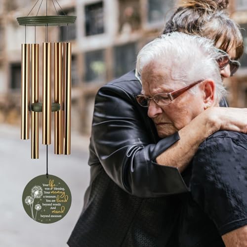 Personalized Memorial Wind Chimes Sympathy Gifts Decor Outside - Image 4