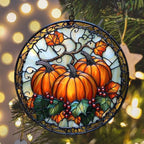 Pumpkin Garden Acrylic Suncatcher - Image 6