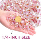 GasSaf 1/4 Inch Rose Gold Fire Glass Reflective Tempered Fireglass, 20 lb - Image 2