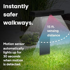 TECHKO Outdoor T-Shaped Solar Pathlight with Motion Sensor - Image 3