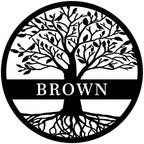 Custom Name Elaborate Tree of Life Metal Sign Personalized Tree of Life Metal Wall Decor Tree of Life Wall Art Family Tree Wall Decor Metal Outdoor Wall Art Custom Metal Signs Personalized by HYTSIGN