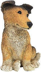 Design Toscano Brown Collie Puppy Dog Statue - Image 4