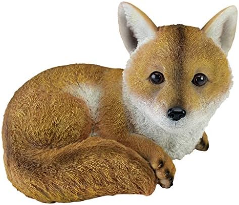 Design Toscano Diablo the Baby Red Fox Statue by DesignToscano