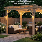 Solar Lanterns Outdoor Waterproof 2PACK Hanging Decorative Light - Image 7