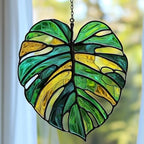 Monstera Leaf Acrylic Suncatcher by AVAGAN